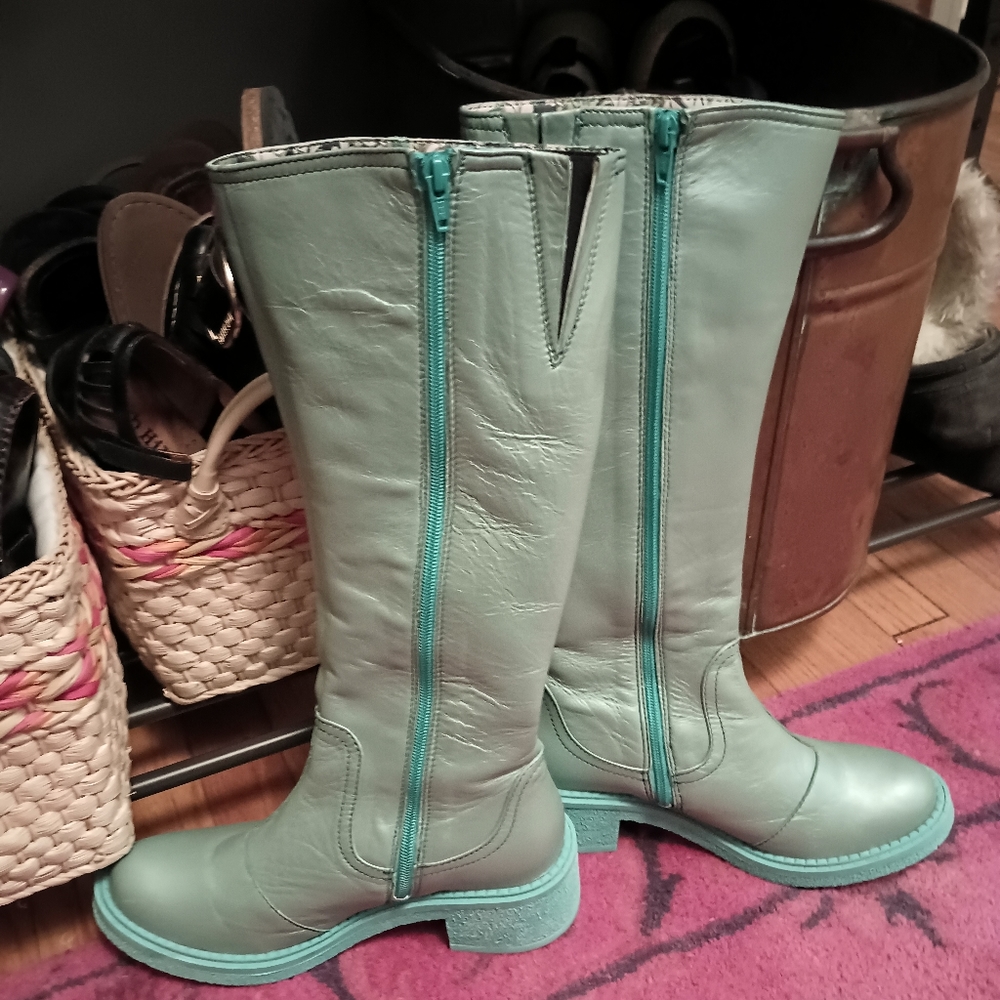 Fluevog Slouch Boots - Size 9